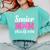 Senior Mom Class Of 2026 Pink Coquette Bow Graduation Comfort Colors Sweatshirt Chalky Mint