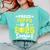 Senior Poppa 2025 Tennis Class Of 2025 Graduation Comfort Colors Sweatshirt Chalky Mint