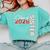 Senior Sister Class Of 2026 Proud Big Sis Graduation Family Comfort Colors Sweatshirt Chalky Mint
