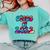Senior Year 2022 Class Of 2022 Graduation Tie Dye Groovy Comfort Colors Sweatshirt Chalky Mint