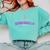 Seniorella 2019 Shirt Senior Class Graduation Comfort Colors Sweatshirt Chalky Mint