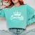 Seniorella 2019 T Shirt Senior Class Of 19 Graduation Comfort Colors Sweatshirt Chalky Mint