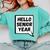 Seniors Class Of 2026 Back To School Graduation Comfort Colors Sweatshirt Chalky Mint