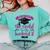 She Believed She Could So She Mastered It Graduation Comfort Colors Sweatshirt Chalky Mint