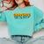 Sign My Shirt Graduate I Sign Sign School Graduation Comfort Colors Sweatshirt Chalky Mint