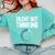 Silent But Thinking Introvert Comfort Colors Sweatshirt Chalky Mint