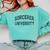 Silly Anti Social SORCERER UNIVERSITY Introvert Stay Away Comfort Colors Sweatshirt Chalky Mint