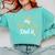 My Sister Did It Proud Class Senior Graduate Graduation Comfort Colors Sweatshirt Chalky Mint