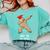 Sloth Dabbing 5th Grade Graduation Shirt Fifth Grade Grad Comfort Colors Sweatshirt Chalky Mint