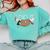Sloth Graduation Shirt I Did It Diploma Grad Comfort Colors Sweatshirt Chalky Mint