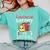 Snail Low Social Battery Need To Go Home Tee For Introvert Comfort Colors Sweatshirt Chalky Mint
