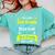 So Long 2nd Grade Here I Come 3rd Grader Graduation Comfort Colors Sweatshirt Chalky Mint