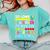 So Long 4th Grade Here I Come Graduation 5th Grade Kids Tee Premium Comfort Colors Sweatshirt Chalky Mint