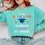 So Long Kindergarten Graduation Look Out 1st Grade 2025 Kids Premium Tri-Blend Comfort Colors Sweatshirt Chalky Mint
