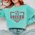 Soccer Senior Night Soccer Senior 2025 Graduation 33 Comfort Colors Sweatshirt Chalky Mint
