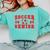 Soccer Senior Night Soccer Senior 2025 Graduation 4 Comfort Colors Sweatshirt Chalky Mint