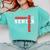 Soccer Senior Night Soccer Senior 2025 Graduation 5 Comfort Colors Sweatshirt Chalky Mint