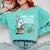 Social Anxiety Introvert Nervous Awkward Socially Comfort Colors Sweatshirt Chalky Mint