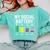 My Social Battery Introverted Low Energy Antisocial Comfort Colors Sweatshirt Chalky Mint