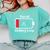 Social Battery Low Anti-Social Introvert Comfort Colors Sweatshirt Chalky Mint