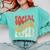 Social Distancing Expert Introvert Comfort Colors Sweatshirt Chalky Mint