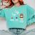 Social Work s Coffee Graduation Social Worker Comfort Colors Sweatshirt Chalky Mint