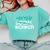Social Worker Work Month MSW Graduation Masters Comfort Colors Sweatshirt Chalky Mint