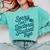 Sorry Can't Doctoral Student Bye PhD Graduation Student Grad Comfort Colors Sweatshirt Chalky Mint