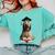 Spinone Italiano Dog Graduation Cap School Graduate Owner Men Women Kids Comfort Colors Sweatshirt Chalky Mint