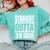 Straight Outta 3rd Grade Graduation Class 2025 Third Grade Comfort Colors Sweatshirt Chalky Mint