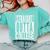 STRAIGHT OUTTA COLLEGE Graduation 2019 Her Him Women Comfort Colors Sweatshirt Chalky Mint