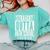 STRAIGHT OUTTA HIGH SCHOOL 2018 Grad Graduation Comfort Colors Sweatshirt Chalky Mint