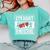 Straight Outta Homeschool Shirt Graduation Comfort Colors Sweatshirt Chalky Mint