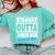 Straight Outta Junior High School Graduation Class Of 2022 Comfort Colors Sweatshirt Chalky Mint
