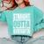 Straight Outta Kindergarten Graduation 2025 Kinder Comfort Colors Sweatshirt Chalky Mint