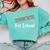 Straight Outta Vet School Graduation Veternarians I Survived Comfort Colors Sweatshirt Chalky Mint