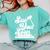 Sue You Soon Law Student School Graduation Comfort Colors Sweatshirt Chalky Mint