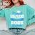 Super Proud Girlfriend Of 2025 Graduate Graduation Family Comfort Colors Sweatshirt Chalky Mint