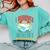 I Survived My Bachelor's Degree Party Bachelor Graduation Comfort Colors Sweatshirt Chalky Mint