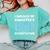 i Survived My Daughters Phd Dissertation College Graduation Comfort Colors Sweatshirt Chalky Mint