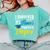 i Survived My Fiance's Masters Degree Graduation Gifts Comfort Colors Sweatshirt Chalky Mint