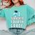 I Survived Fourth Grade Graduation Kids Owl Grad Comfort Colors Sweatshirt Chalky Mint