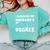 i Survived My Husbands Masters Degree College Graduation Comfort Colors Sweatshirt Chalky Mint