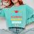 I Survived My Husband's Masters Degree Graduation Comfort Colors Sweatshirt Chalky Mint