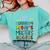 I Survived My Mom's Master's Degree Master Graduation Comfort Colors Sweatshirt Chalky Mint