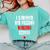 I Survived Her Passing Nursing School Graduation Comfort Colors Sweatshirt Chalky Mint