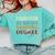 I Survived My Sister's Nursing Degree Graduation Nurse Lover Comfort Colors Sweatshirt Chalky Mint