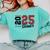 Swimming Senior Night Swimming Senior 2025 Graduation 59 Comfort Colors Sweatshirt Chalky Mint