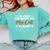 Im Only Talking To My Cat Today Cat Owner Introvert Comfort Colors Sweatshirt Chalky Mint