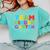 Team Kindergarten Shirt Teacher Back To School Graduation Men Women Girls Kids Comfort Colors Sweatshirt Chalky Mint